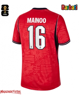Anglia Kobbie Mainoo #16 Tricou Fotbal Replică Mondial 2026 Barbati Deplasare Anglia Kobbie Mainoo #16 Tricou Fotbal Replică Mondial 2026 Barbati Deplasare